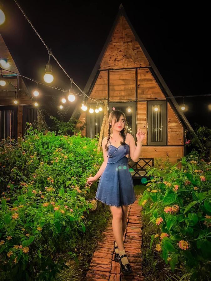 Bugalow Binh Huy Homestay Moc Chau Exteriör bild
