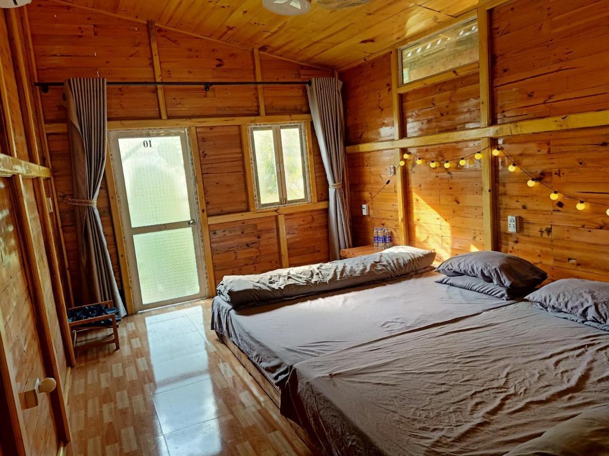 Bugalow Binh Huy Homestay Moc Chau Exteriör bild