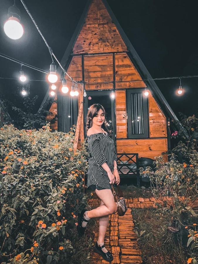 Bugalow Binh Huy Homestay Moc Chau Exteriör bild
