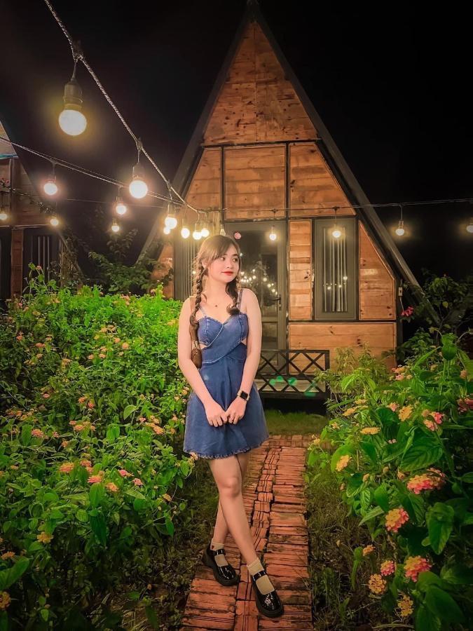 Bugalow Binh Huy Homestay Moc Chau Exteriör bild