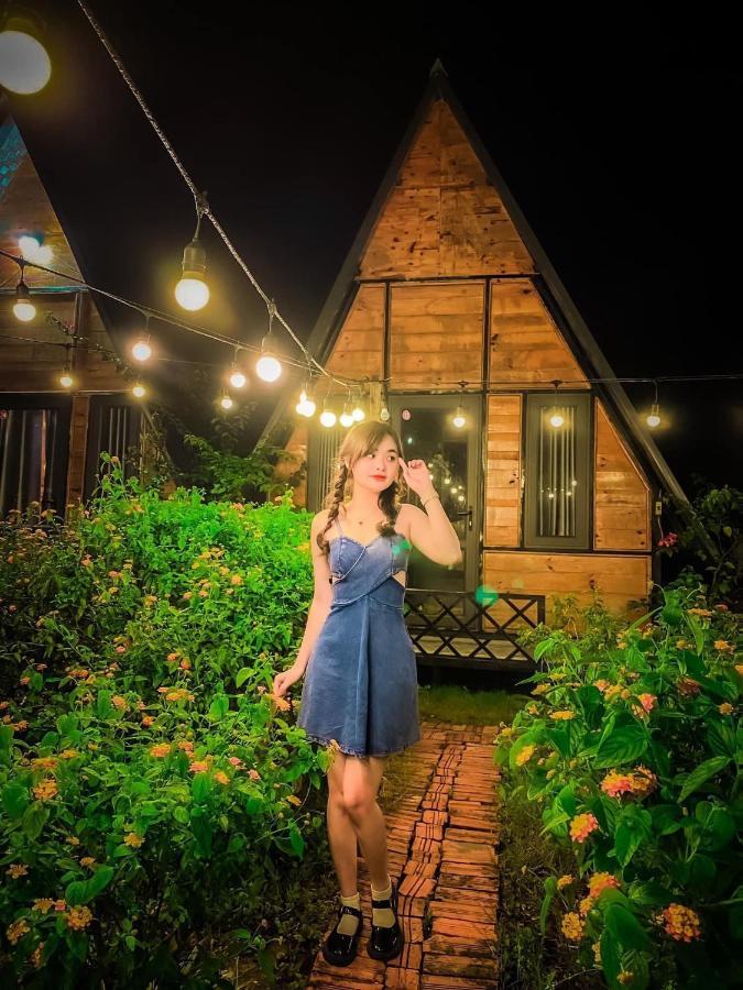 Bugalow Binh Huy Homestay Moc Chau Exteriör bild