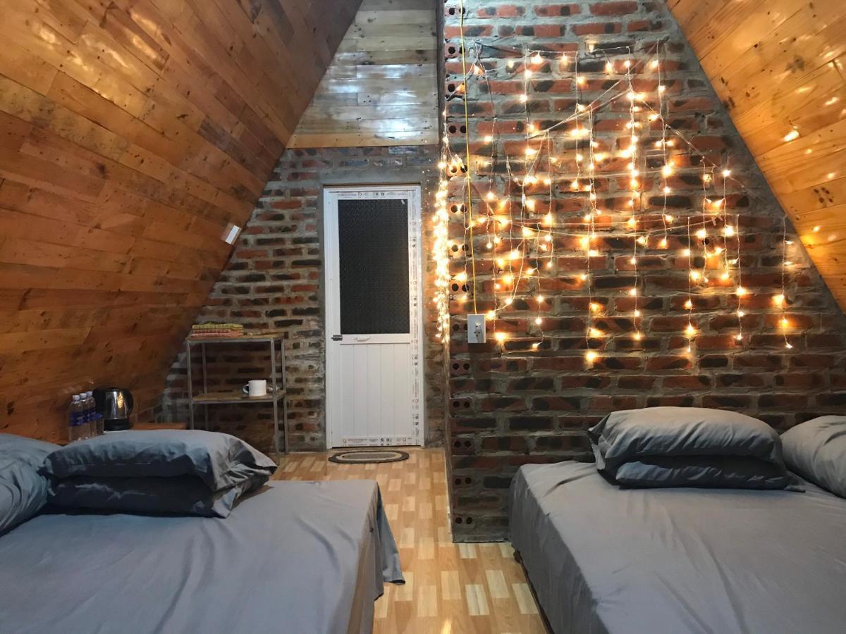 Bugalow Binh Huy Homestay Moc Chau Exteriör bild