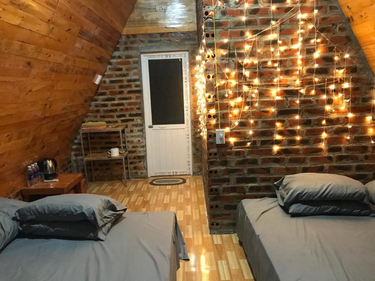 Bugalow Binh Huy Homestay Moc Chau Exteriör bild