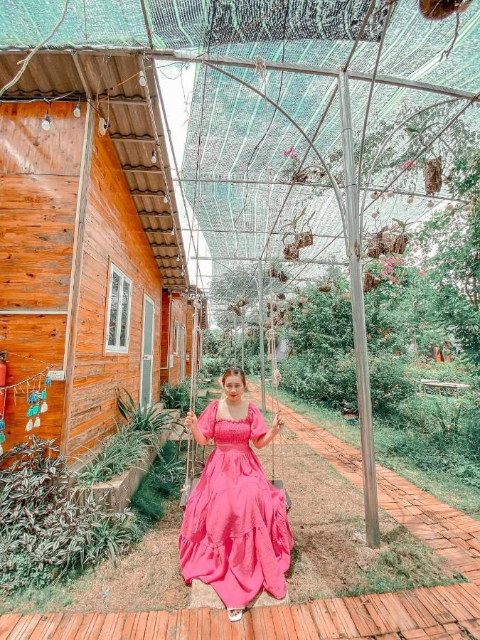 Bugalow Binh Huy Homestay Moc Chau Exteriör bild