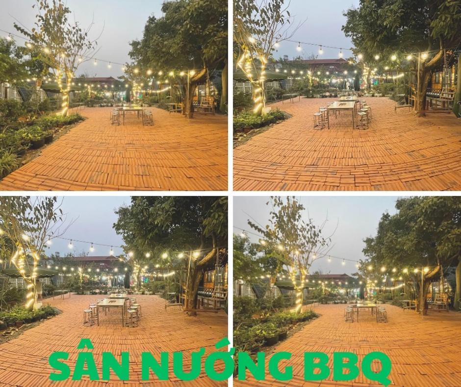 Bugalow Binh Huy Homestay Moc Chau Exteriör bild