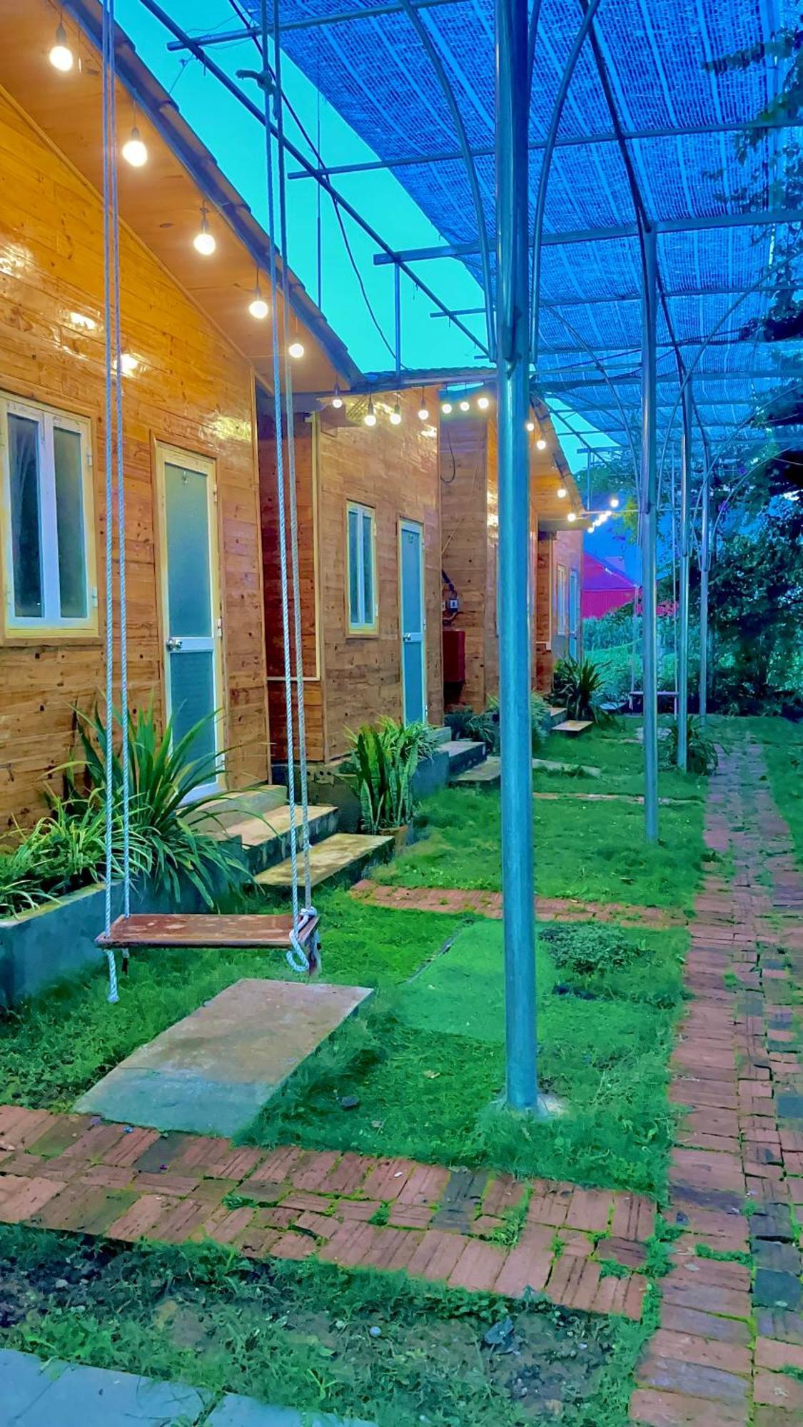Bugalow Binh Huy Homestay Moc Chau Exteriör bild