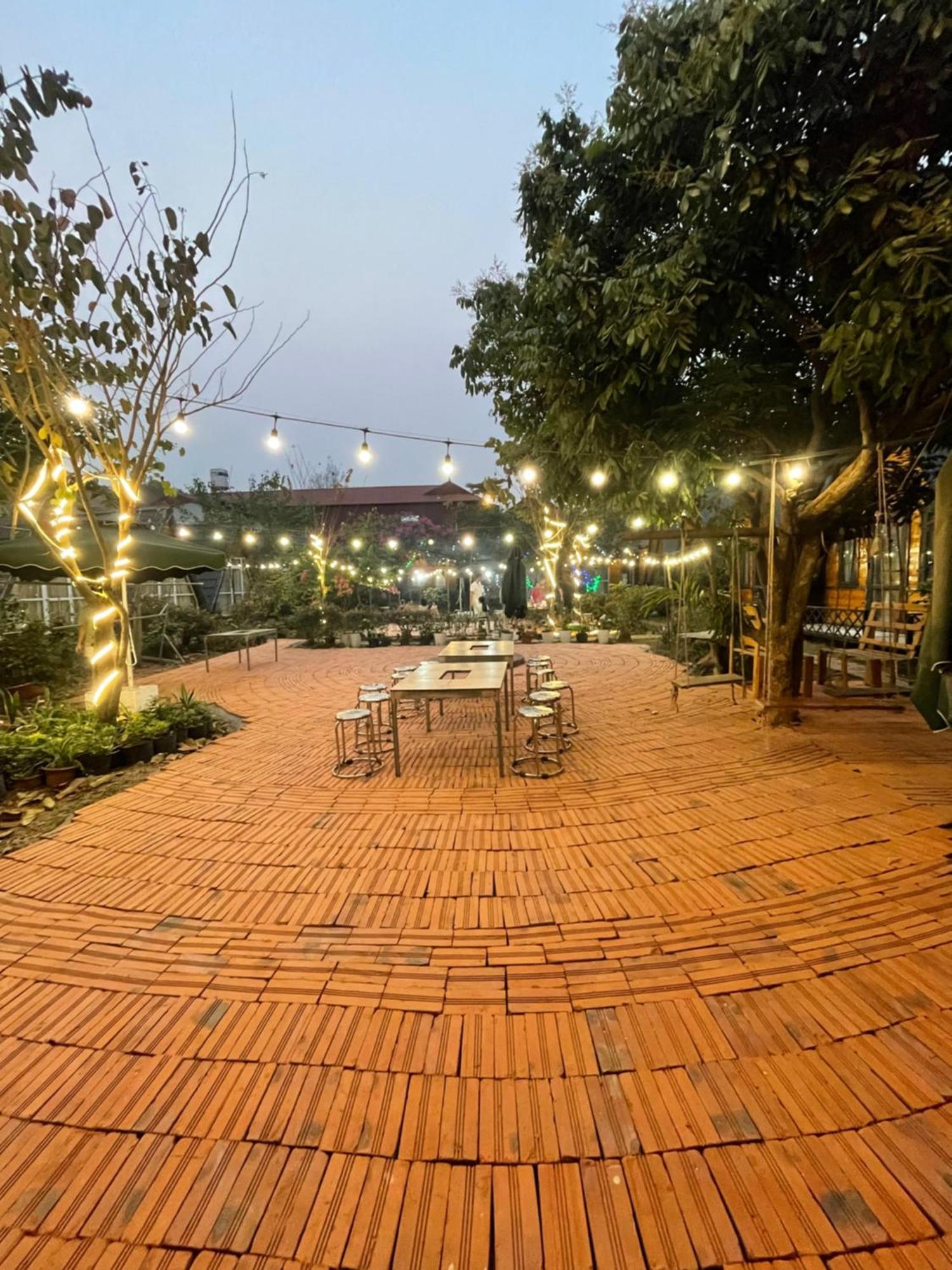 Bugalow Binh Huy Homestay Moc Chau Exteriör bild