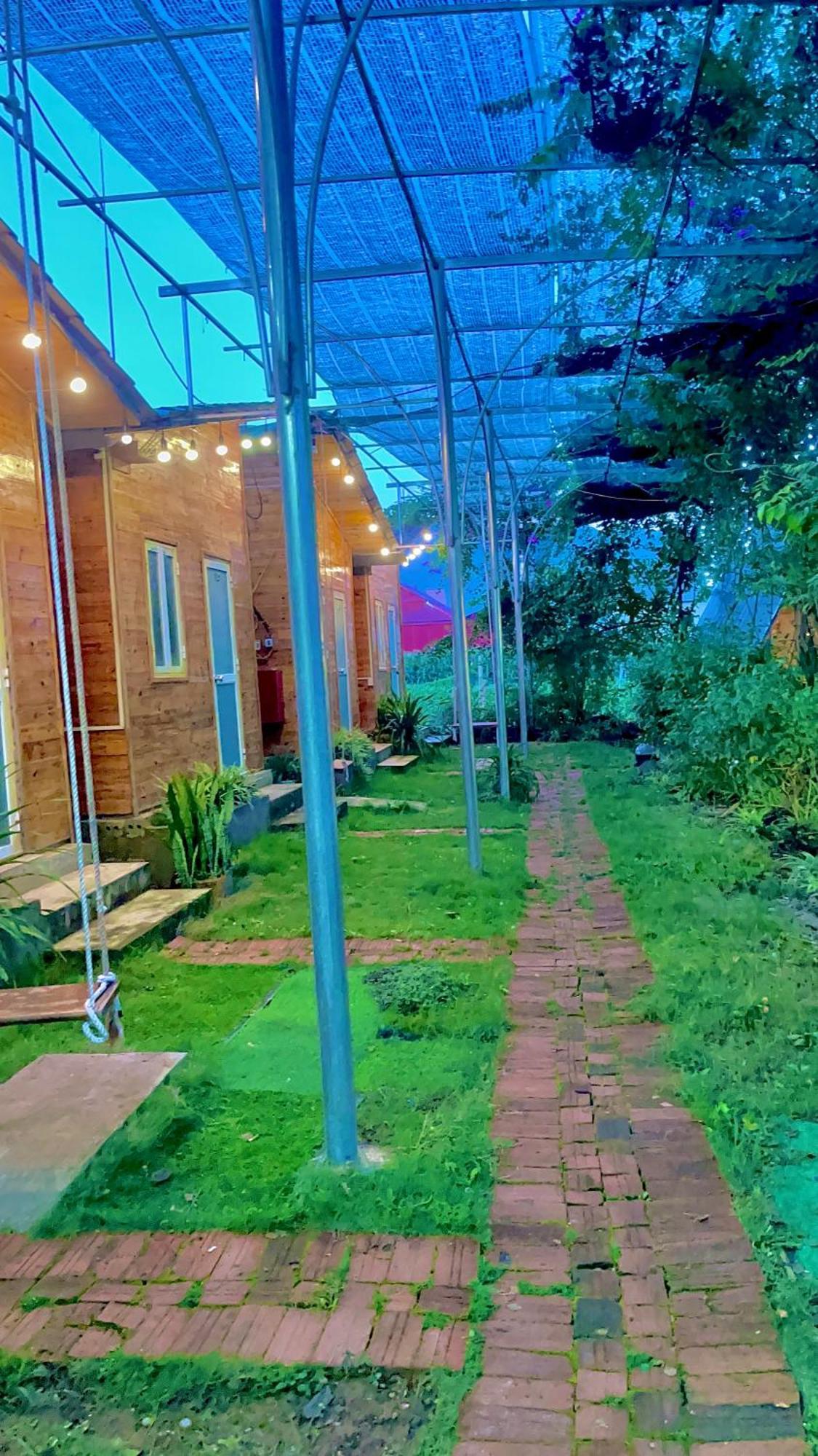 Bugalow Binh Huy Homestay Moc Chau Exteriör bild